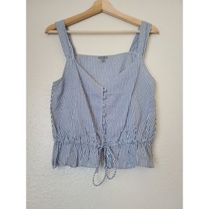 🌻 Charlotte Russe Striped Crop Top